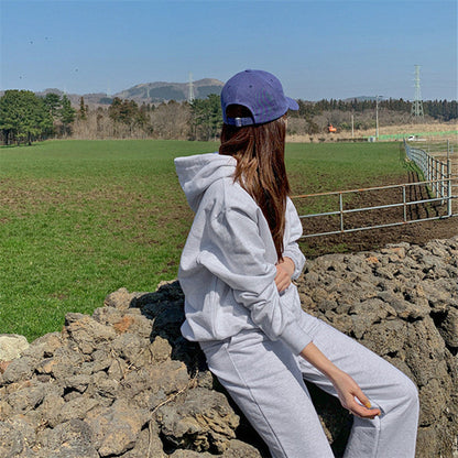 Damen Hoodie Jogging Set Eveloria Lässig