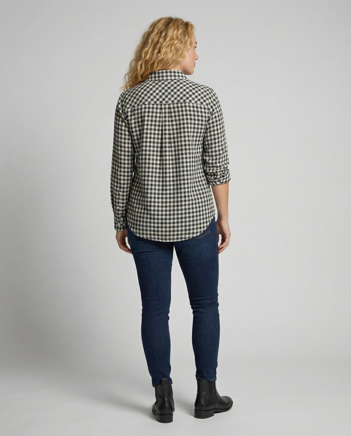 Damen Oversize Hemd Kariert