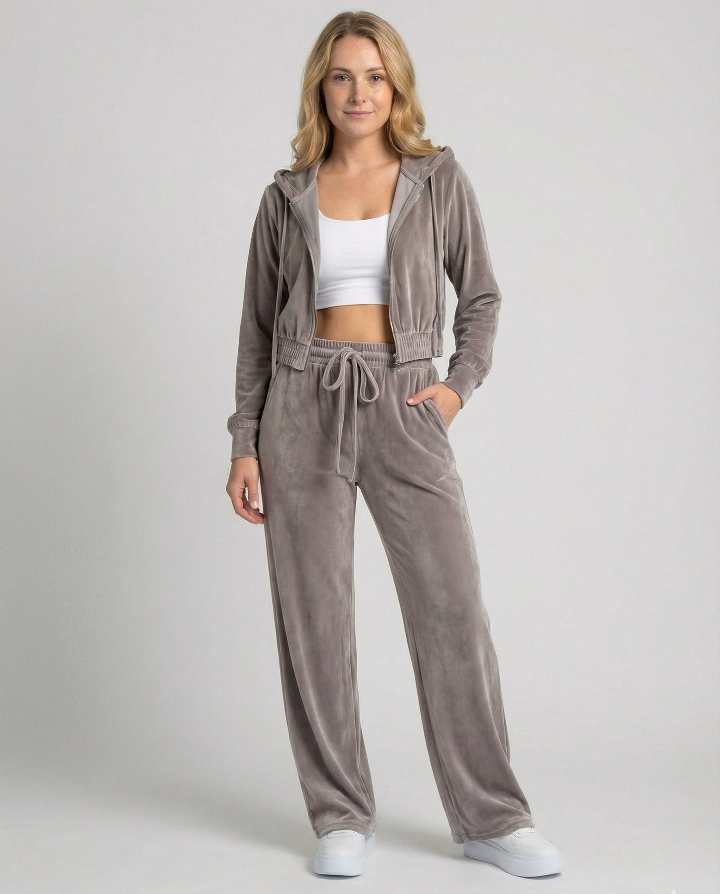 Damen Fleece Zweiteiler Set - Eveloria