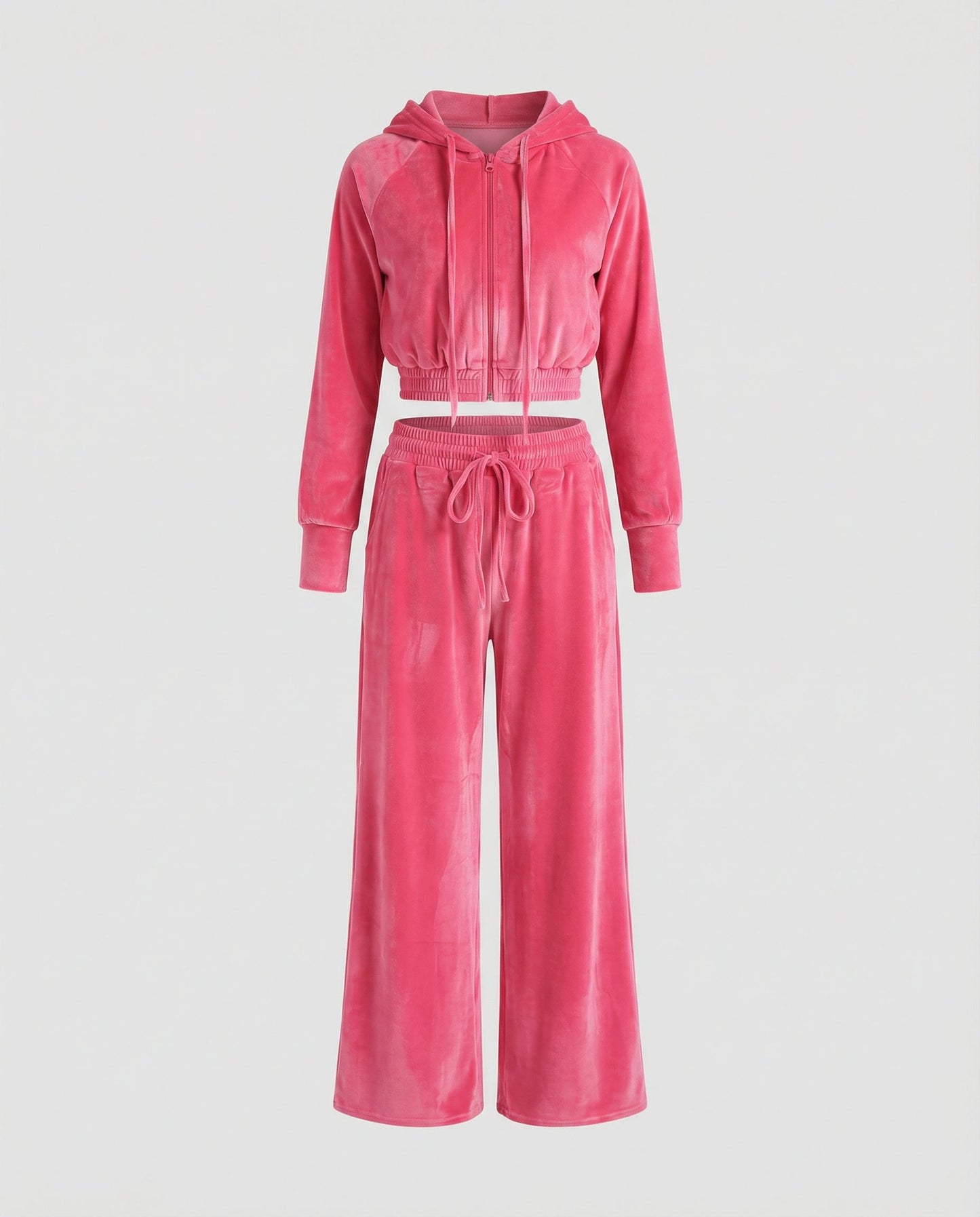 Damen Fleece Zweiteiler Set