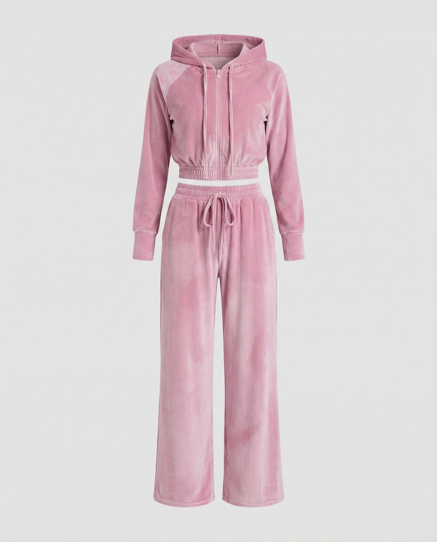 Damen Fleece Zweiteiler Set