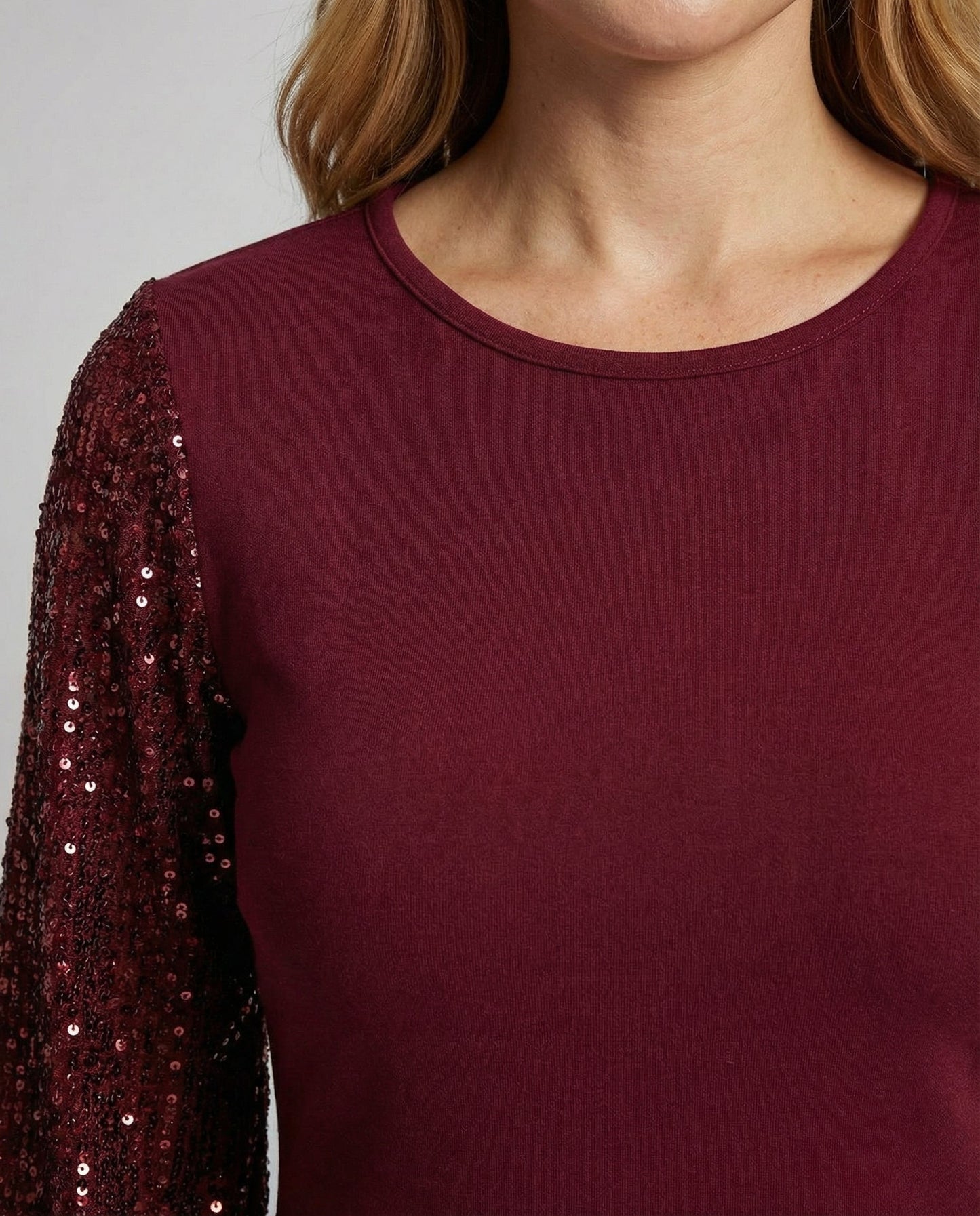 Damen Glitzerkleid Lässig