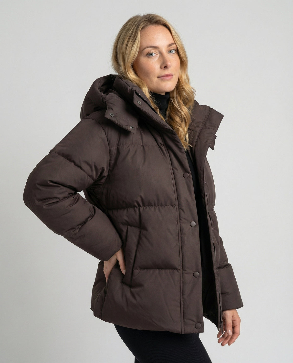 Damen Oversized Pufferjacke - Eveloria