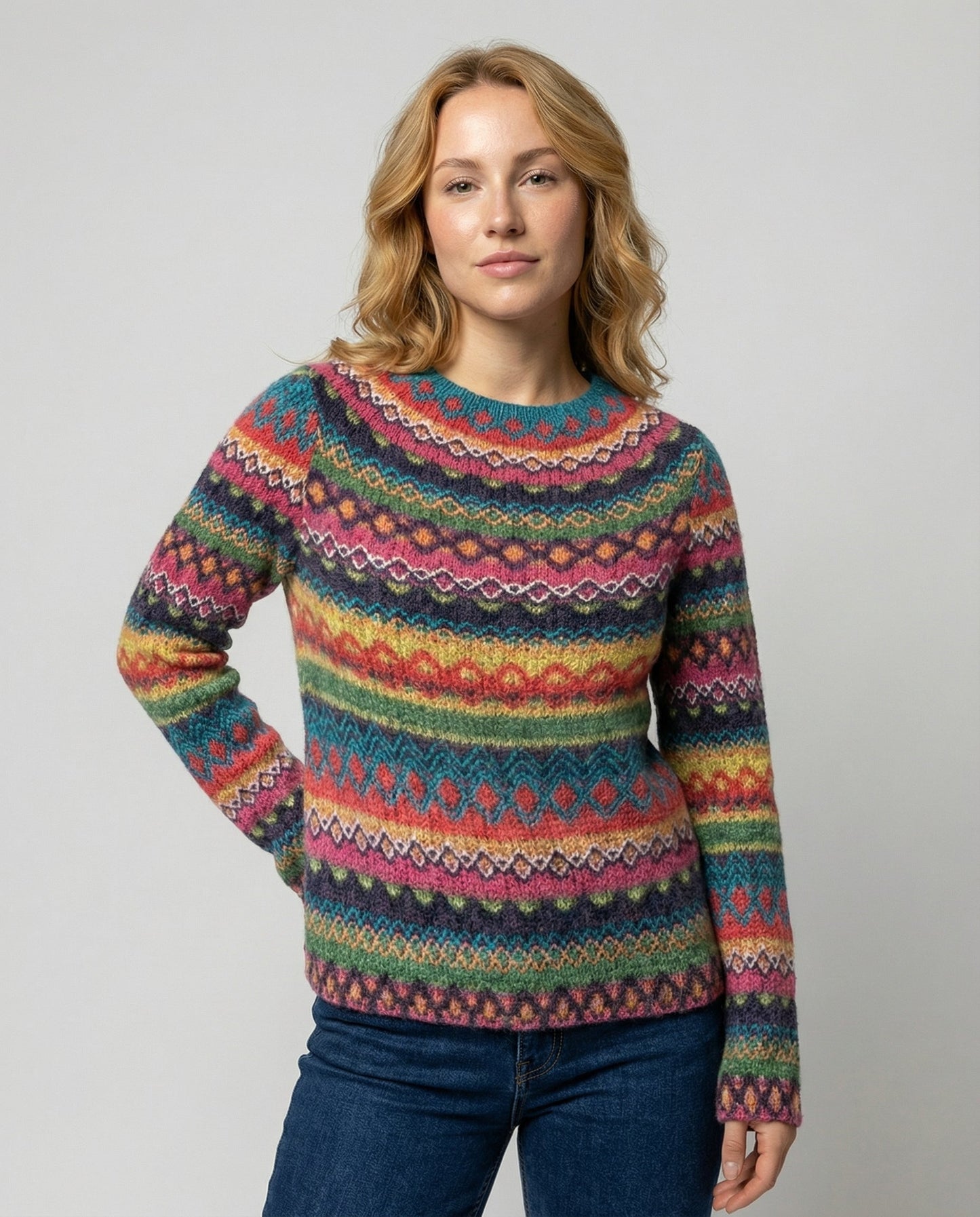 Damen Pullover Gemütlich - Eveloria
