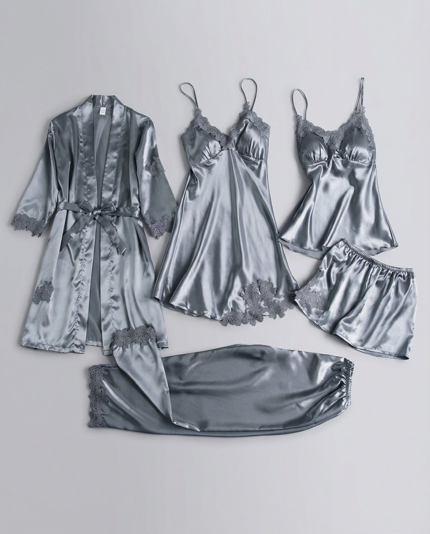 Damen Seidenpyjama Set Qualität