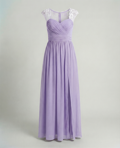 Damen Abendkleid V-Ausschnitt