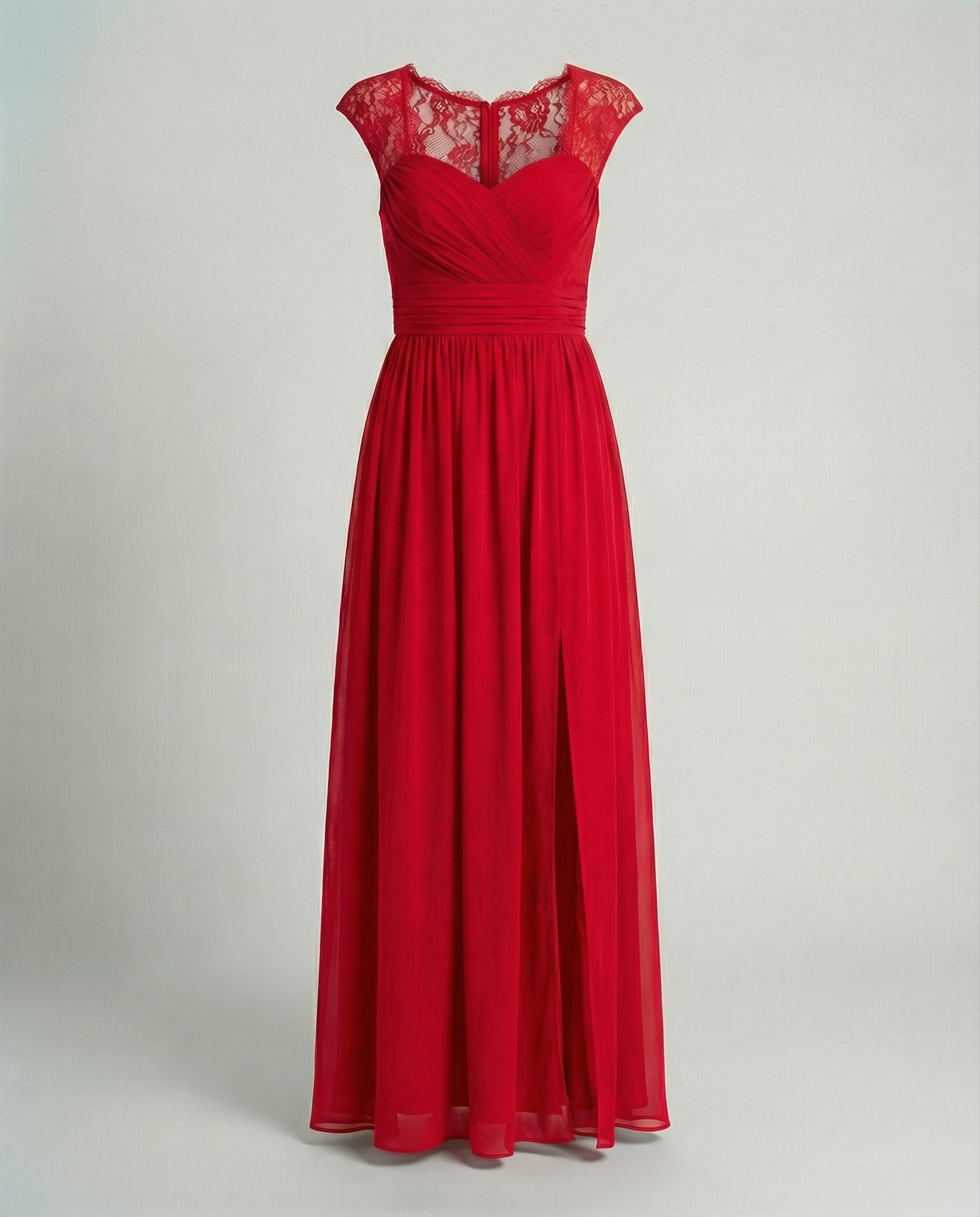 Damen Abendkleid V-Ausschnitt