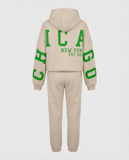 Lässiger Damen Oversize Sweatanzug
