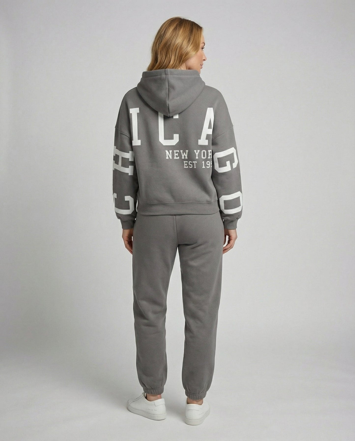 Lässiger Damen Oversize Sweatanzug - Eveloria