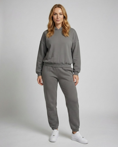 Lässiger Damen Oversize Sweatanzug