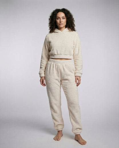 Weiches Damen Fleece Lounge-Set - Eveloria