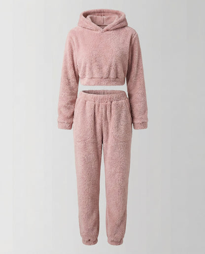 Weiches Damen Fleece Lounge-Set
