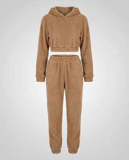 Weiches Damen Fleece Lounge-Set