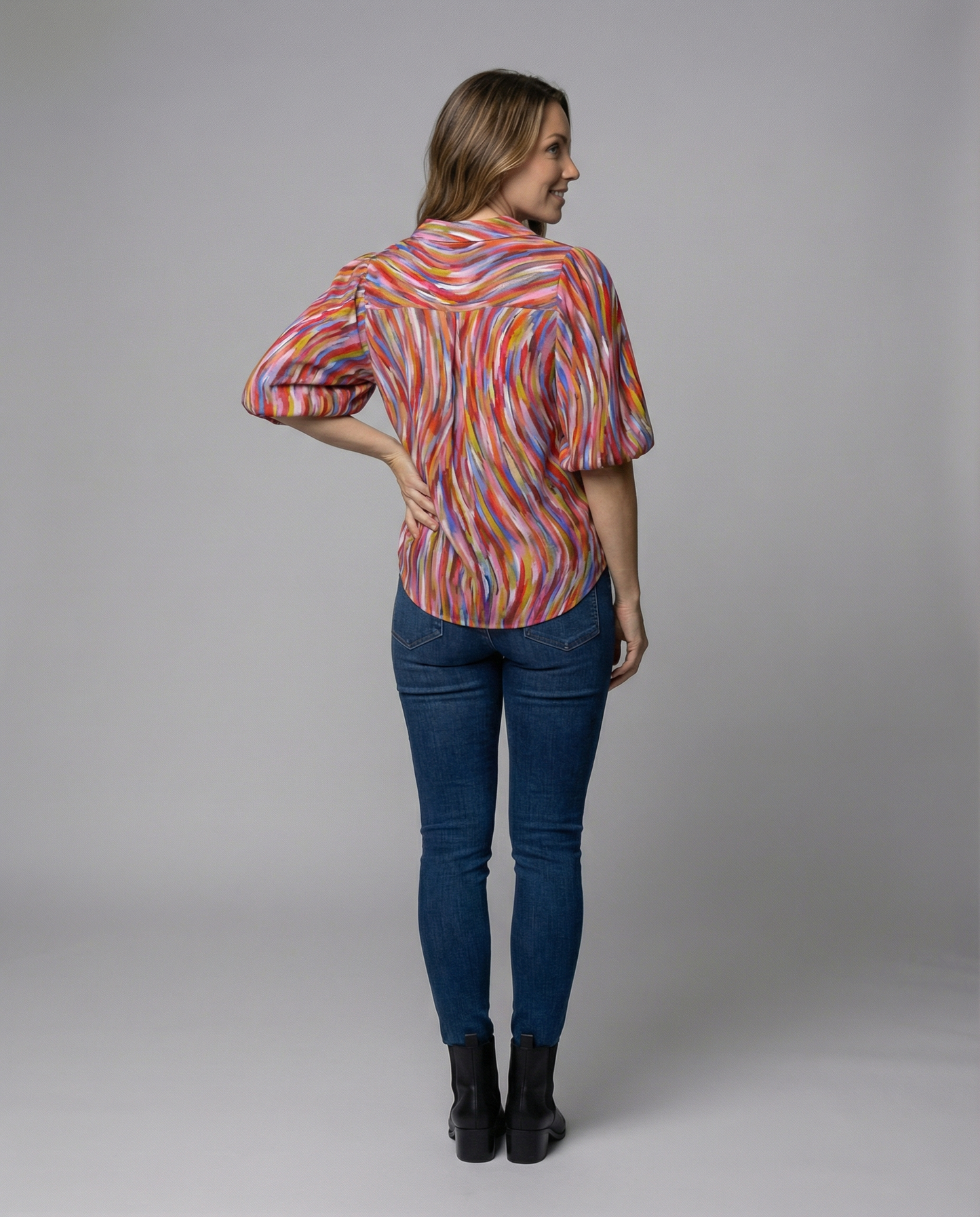 Damen Boho Bluse Elegantes Design