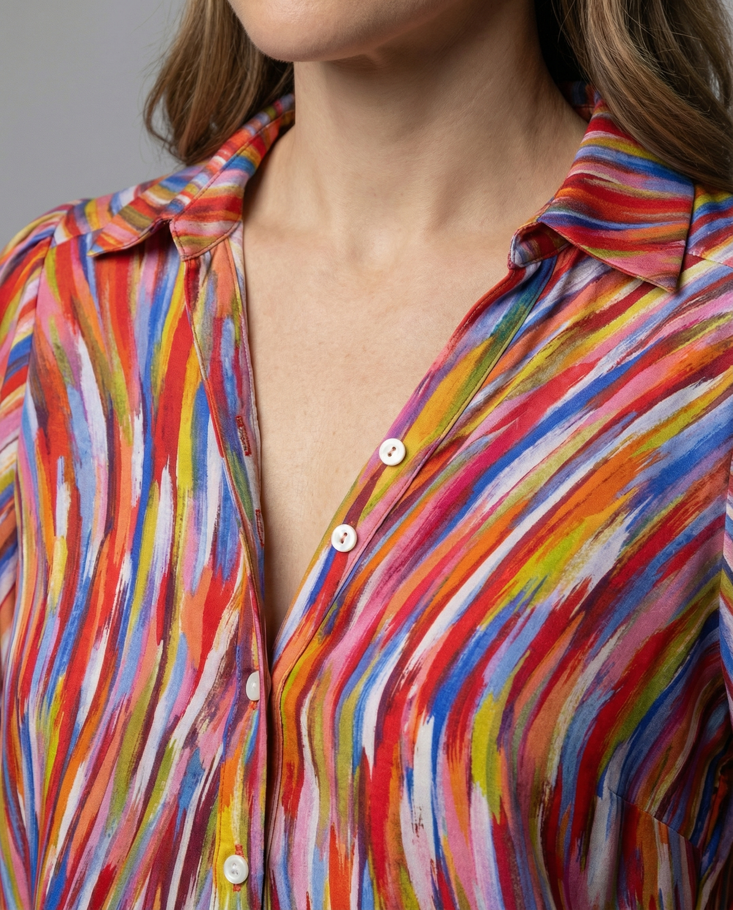 Damen Boho Bluse Elegantes Design