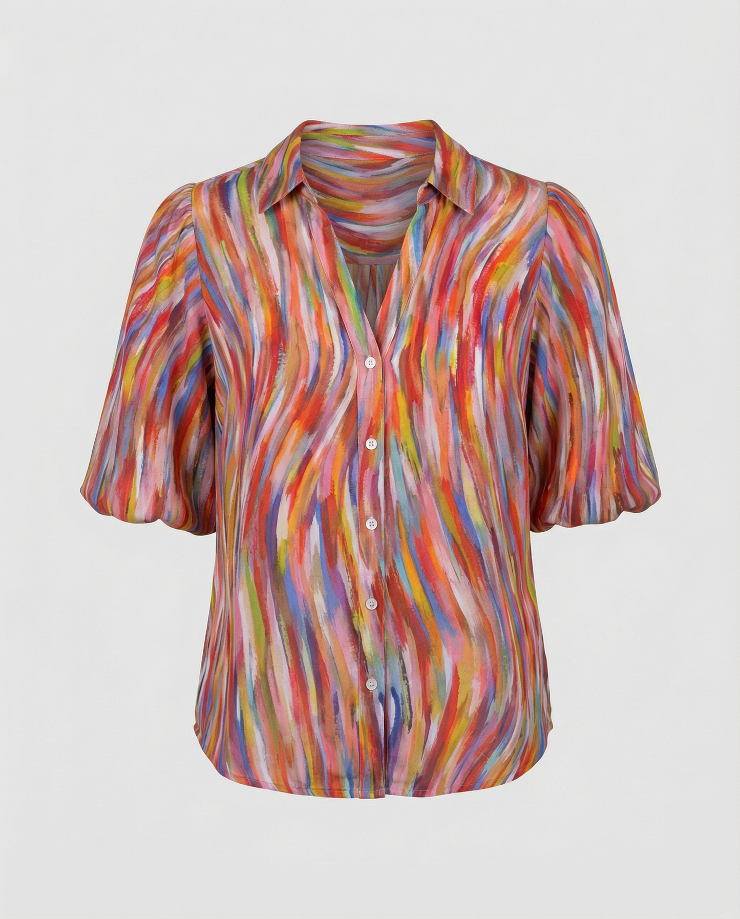 Damen Boho Bluse Elegantes Design