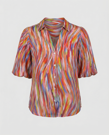 Damen Boho Bluse Elegantes Design