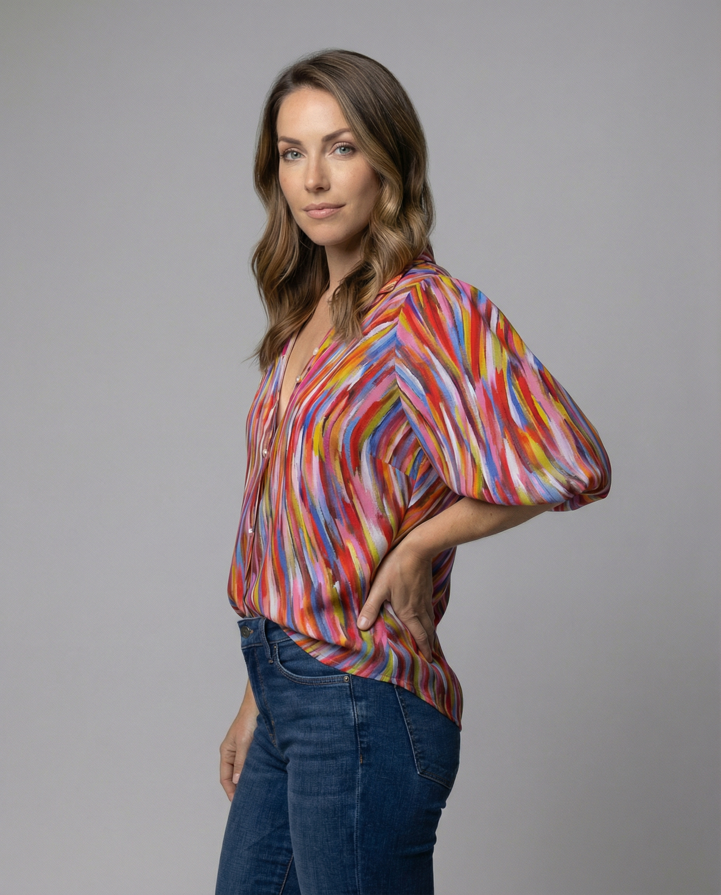Damen Boho Bluse Elegantes Design - Eveloria