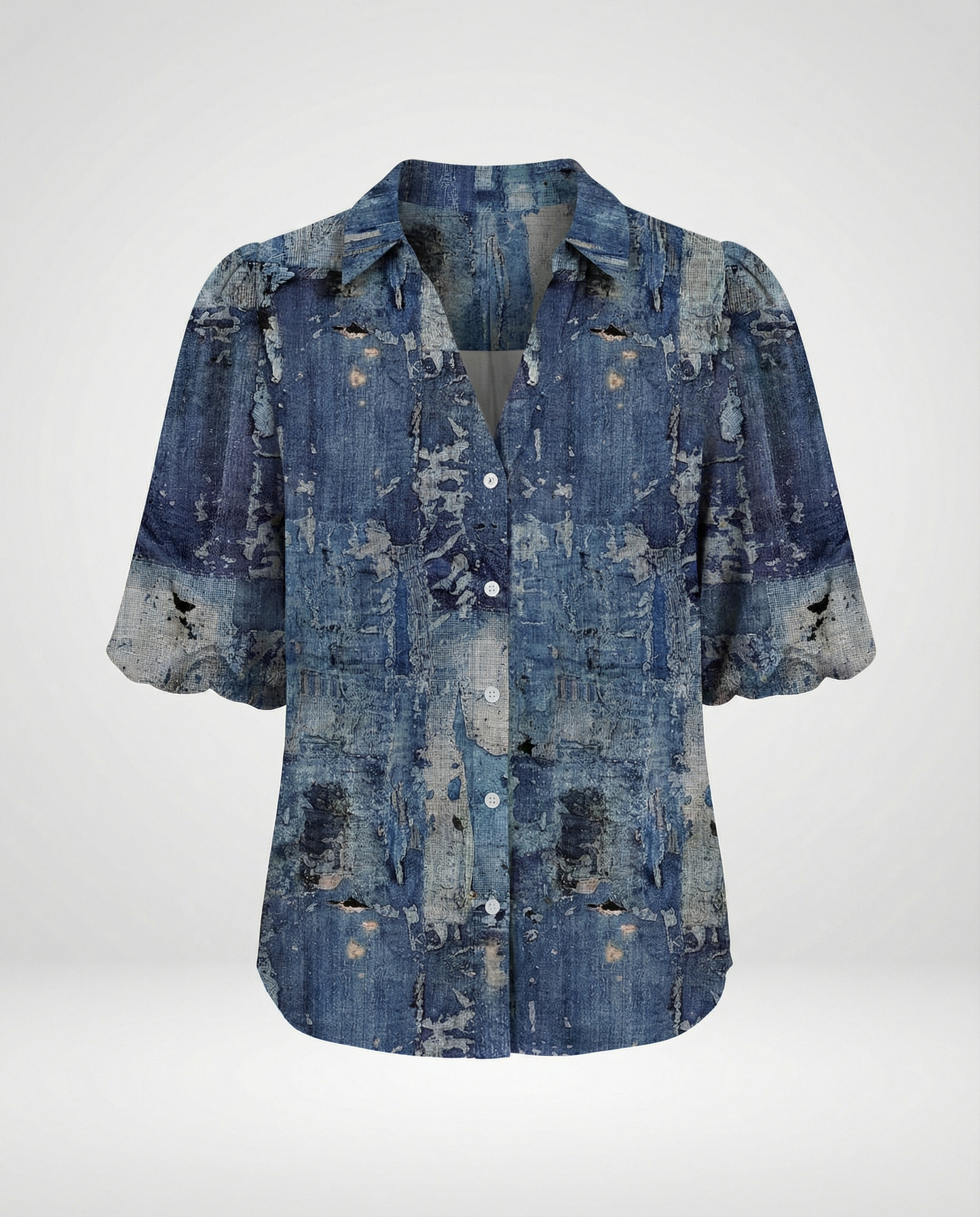 Damen Boho Bluse Elegantes Design