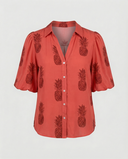 Damen Boho Bluse Elegantes Design