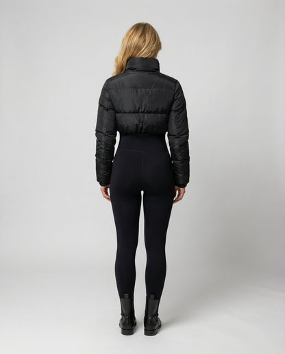 Damen Daunenjacke Taillierte Warme