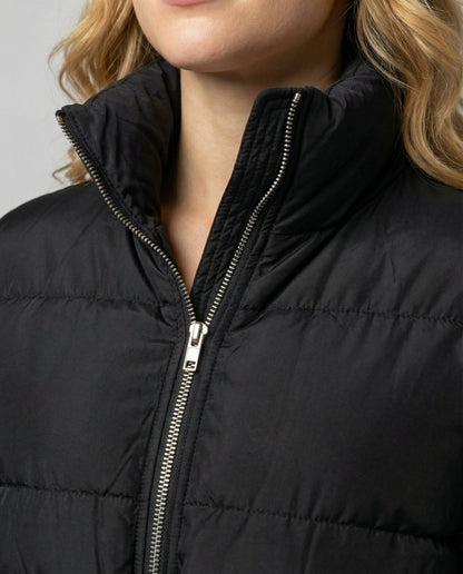 Damen Daunenjacke Taillierte Warme