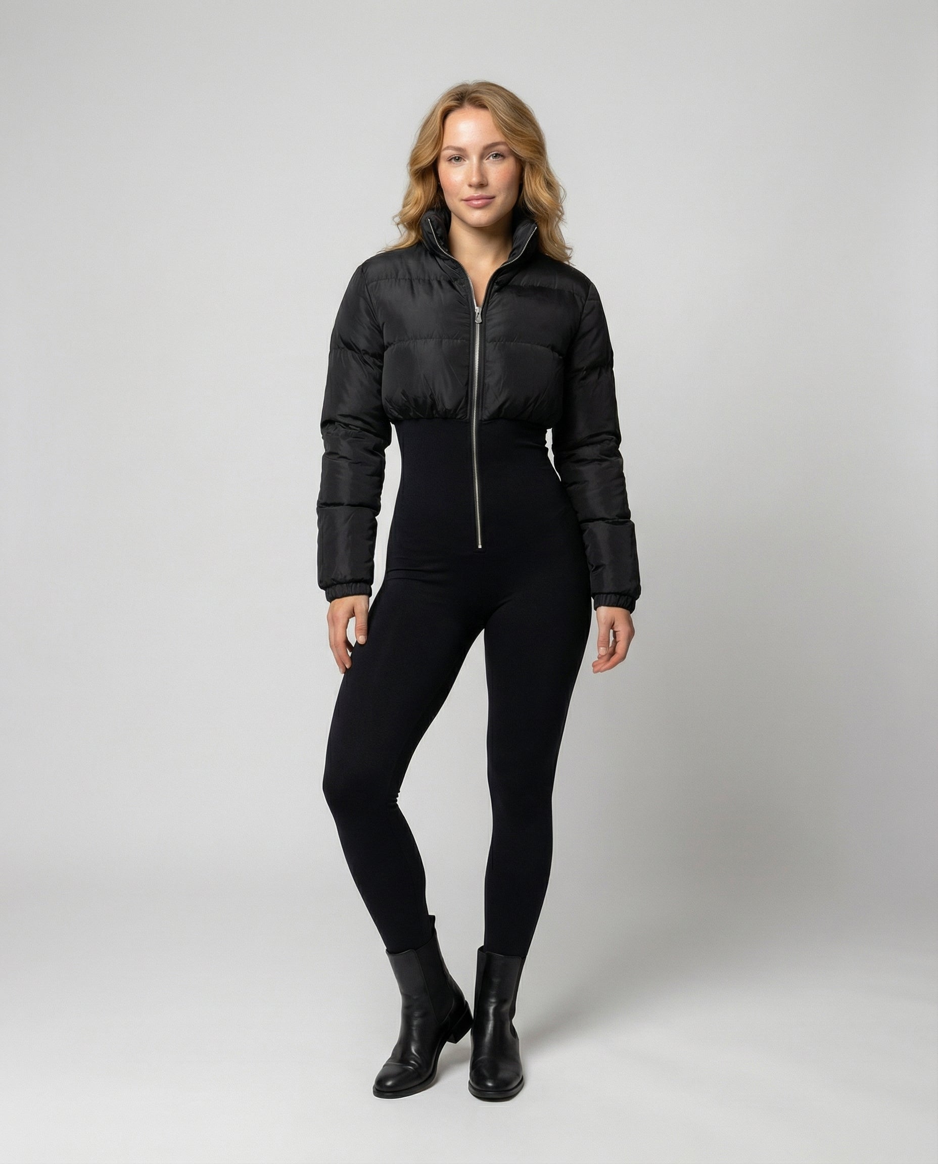 Damen Daunenjacke Taillierte Warme - Eveloria