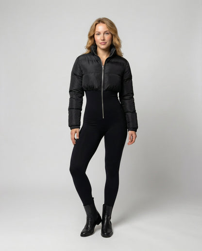 Damen Daunenjacke Taillierte Warme - Eveloria
