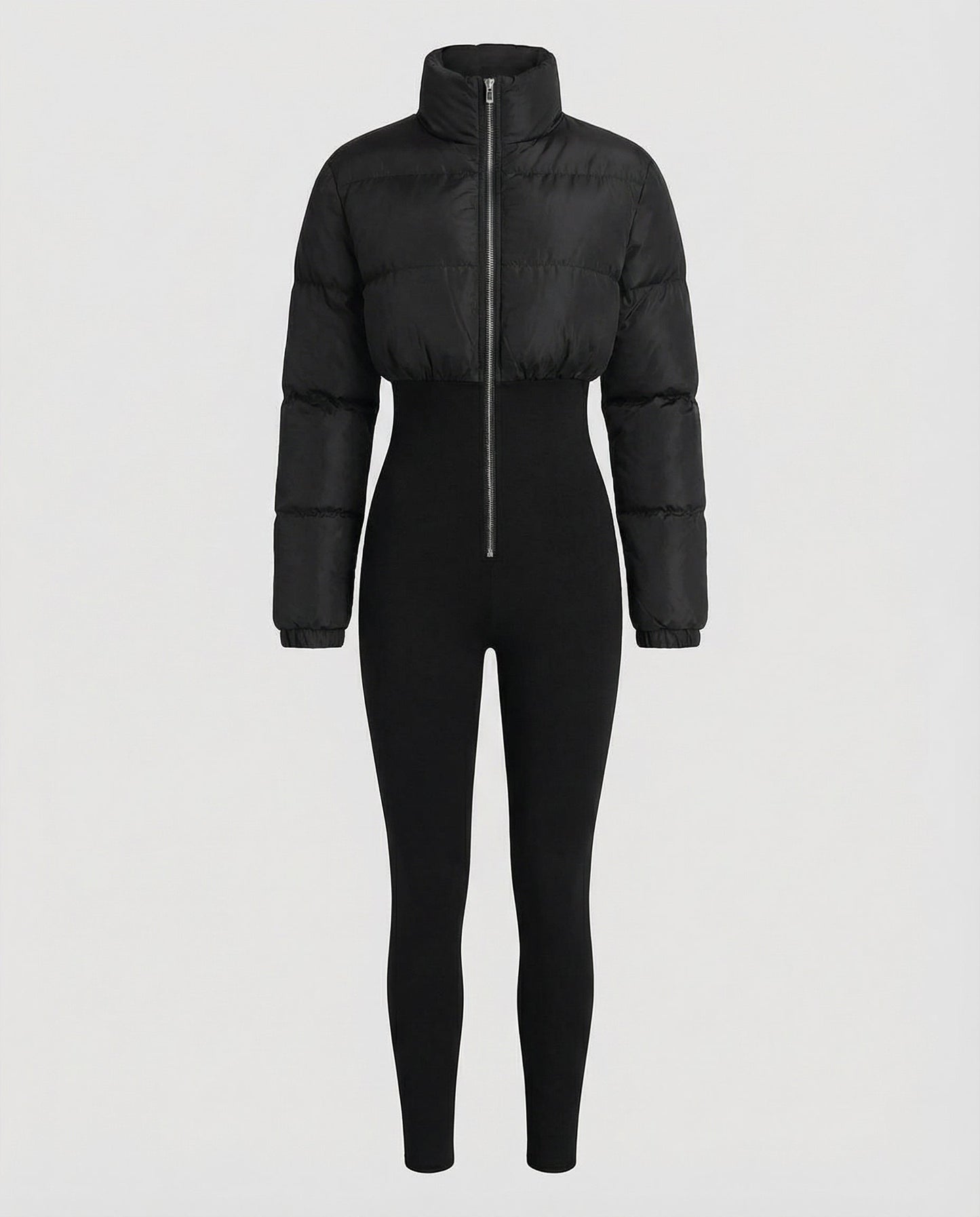 Damen Daunenjacke Taillierte Warme