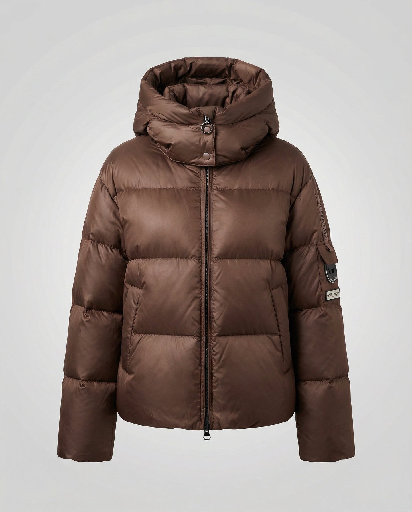 Damen Federdaunenjacke Wärmeisolierend