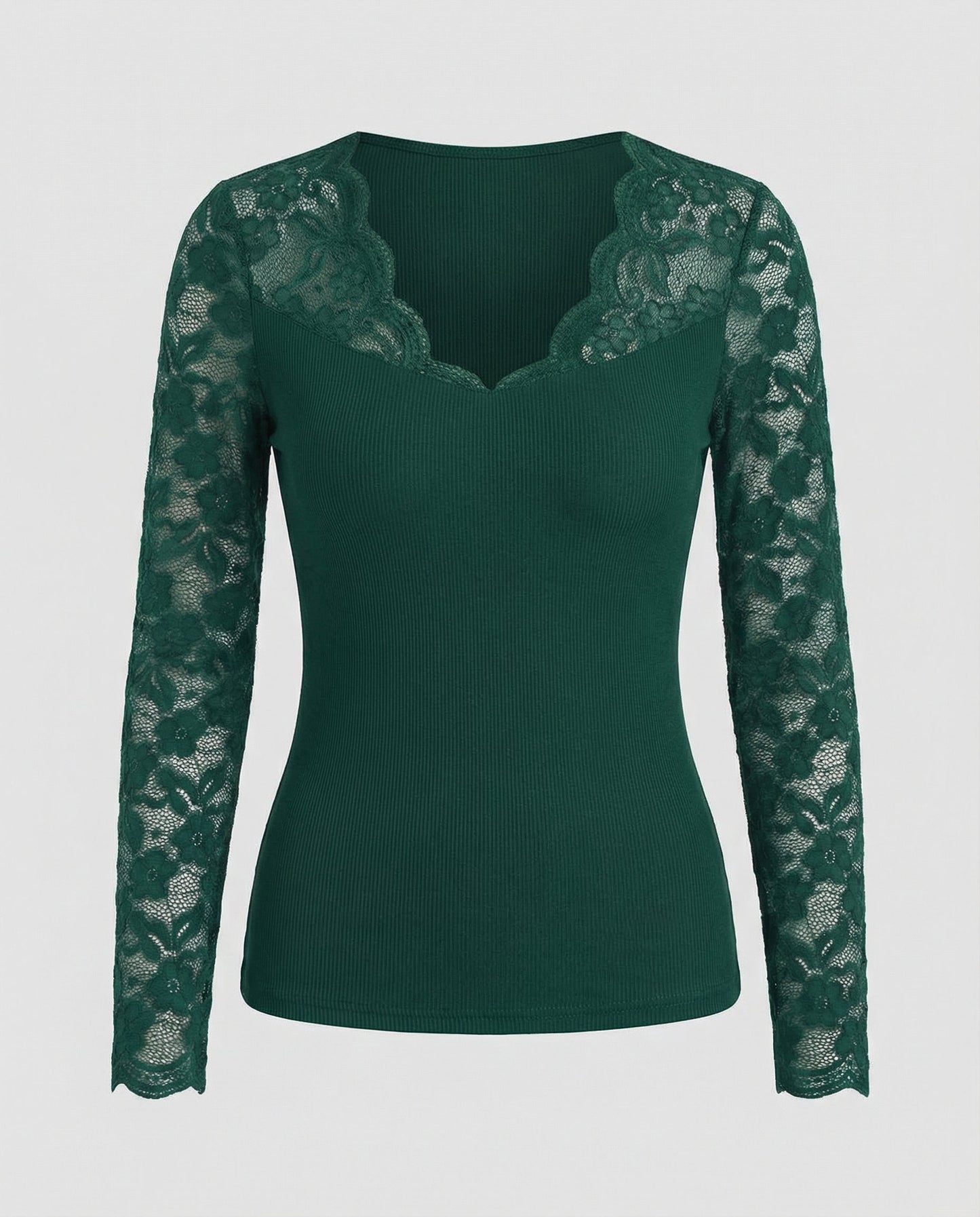 Damen Spitzen-Bodysuit Elegantes Dessous
