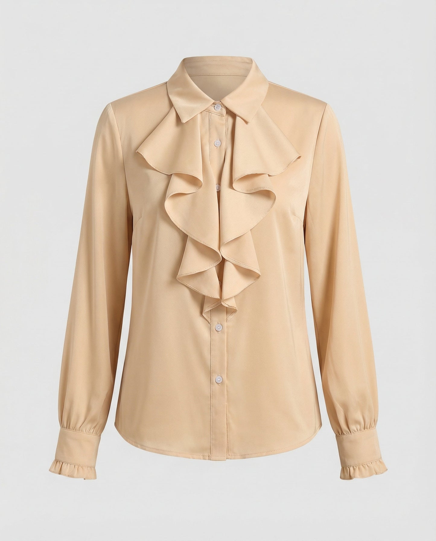 Damen Bluse mit Rüschen Eleganz