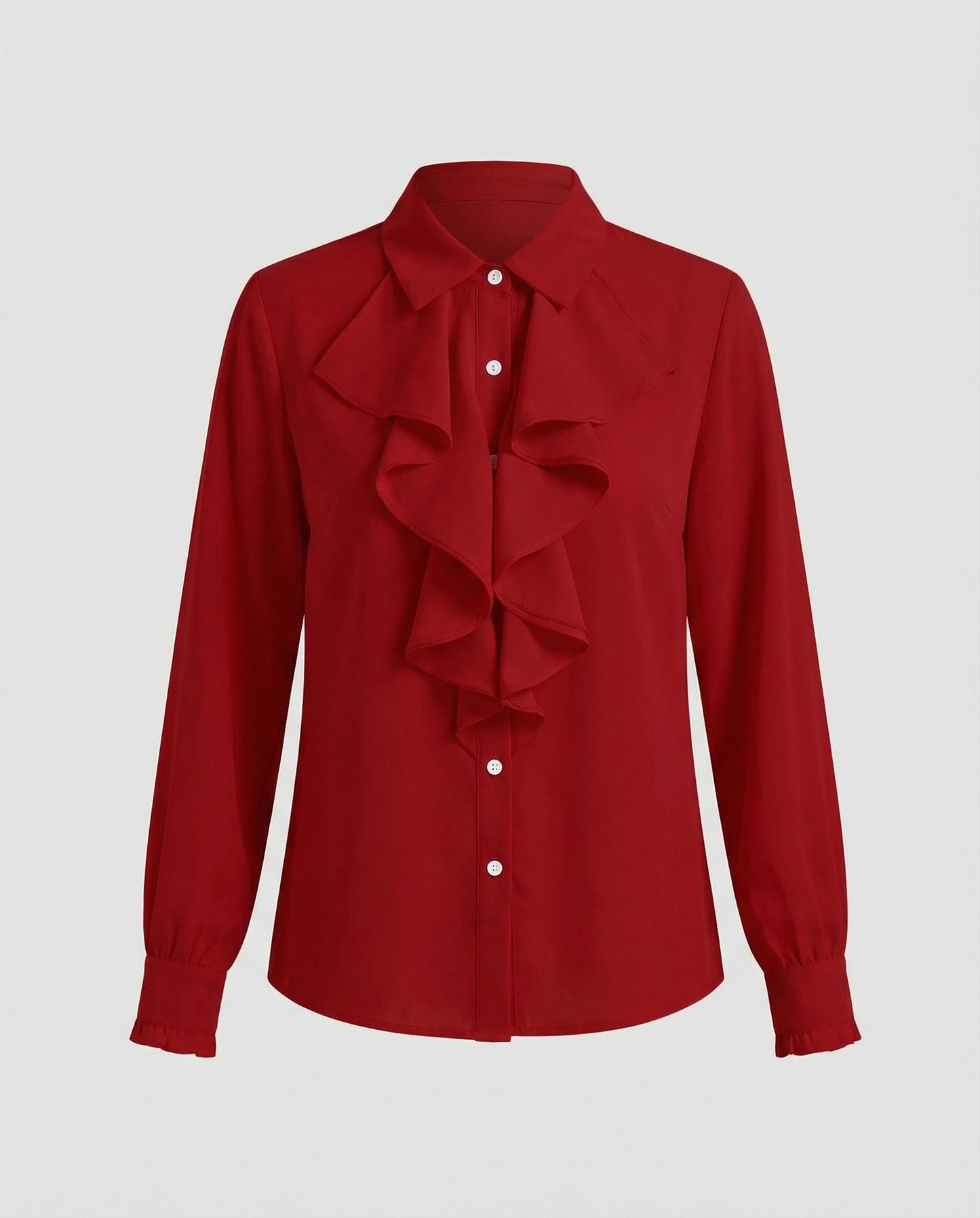 Damen Bluse mit Rüschen Eleganz