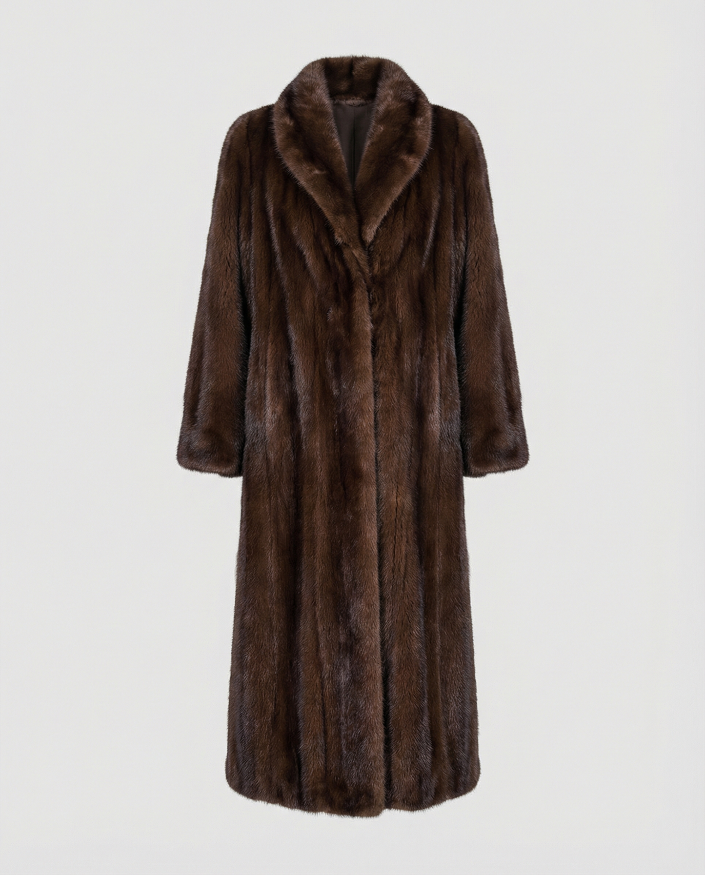 Damen Kunstpelzmantel Elegantes Winterdesign