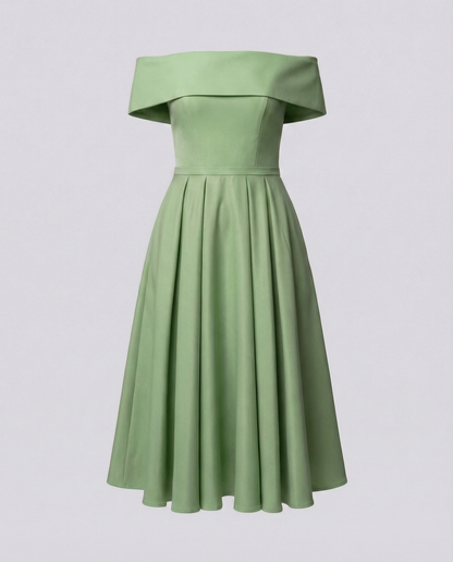 Eveloria Damen Trägerloses Satin-Kleid Partys