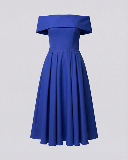 Eveloria Damen Trägerloses Satin-Kleid Partys