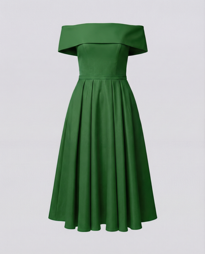Eveloria Damen Trägerloses Satin-Kleid Partys