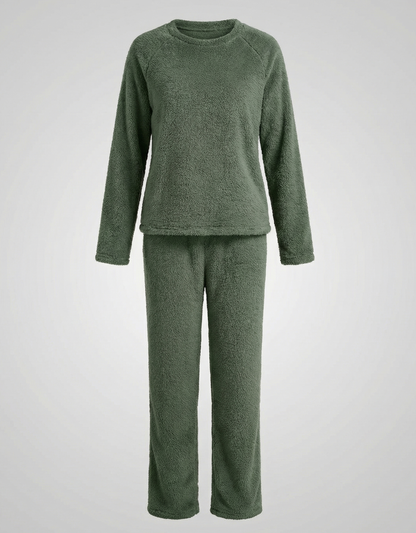 Fleece Pyjama Damen Kuschelig Weich