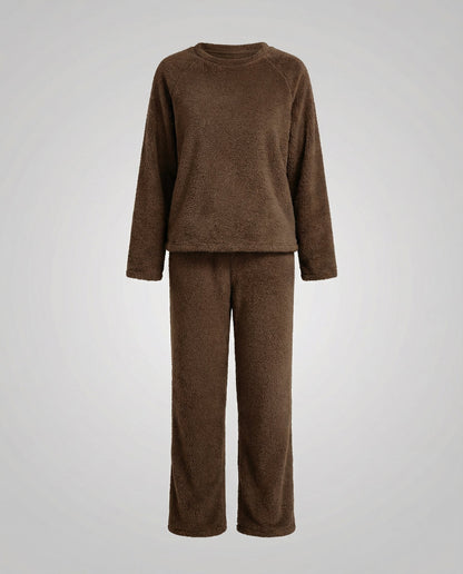 Fleece Pyjama Damen Kuschelig Weich