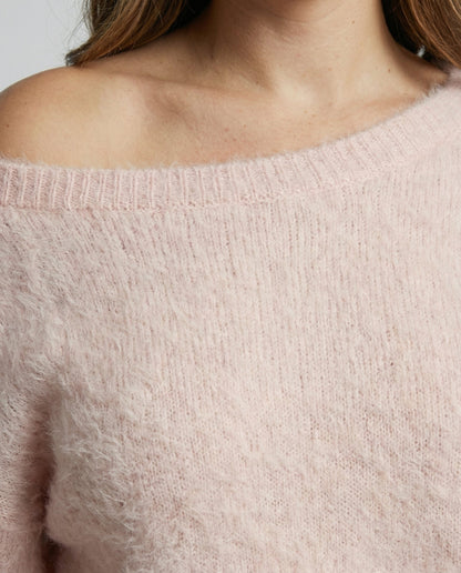 Damen Oversized Pullover Mohair Groß
