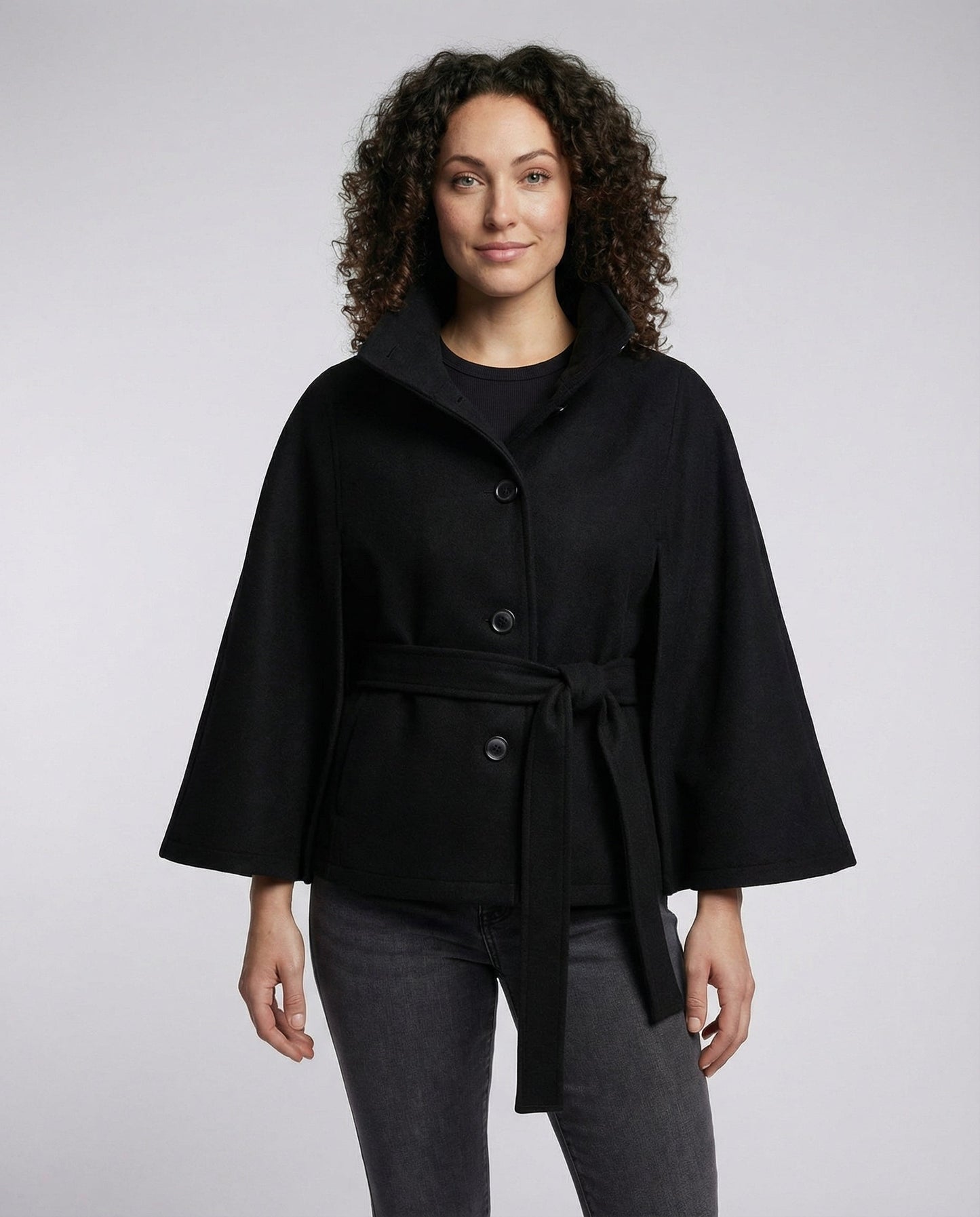 Damen Wickeljacke Elegantes Design - Eveloria