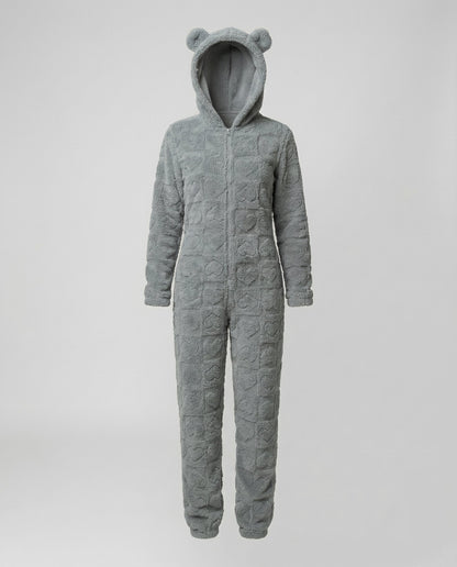 Gemütlicher Damen Fleece-Overall