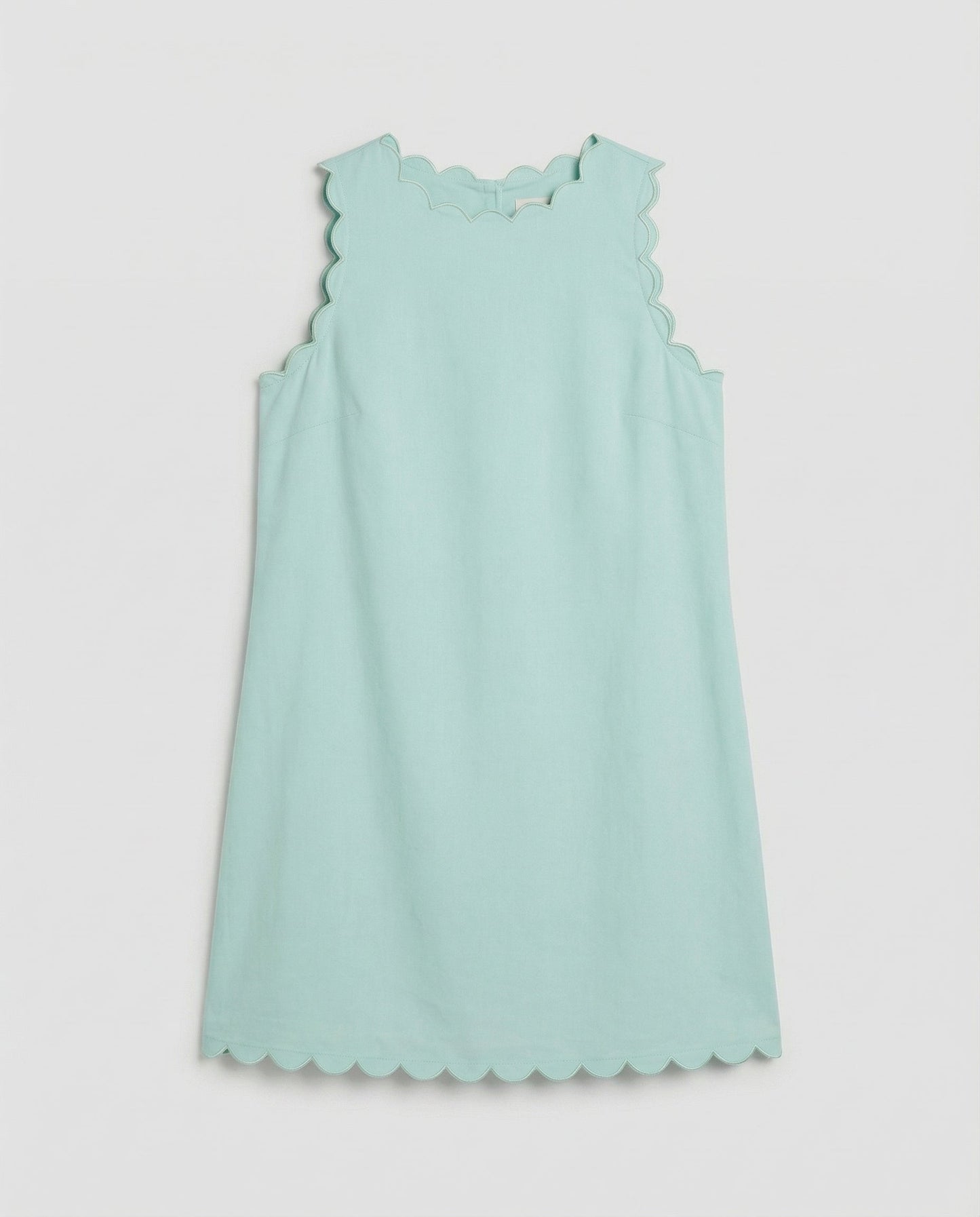 Damen Sommerkleid Leicht Baumwolle Pastellfarben