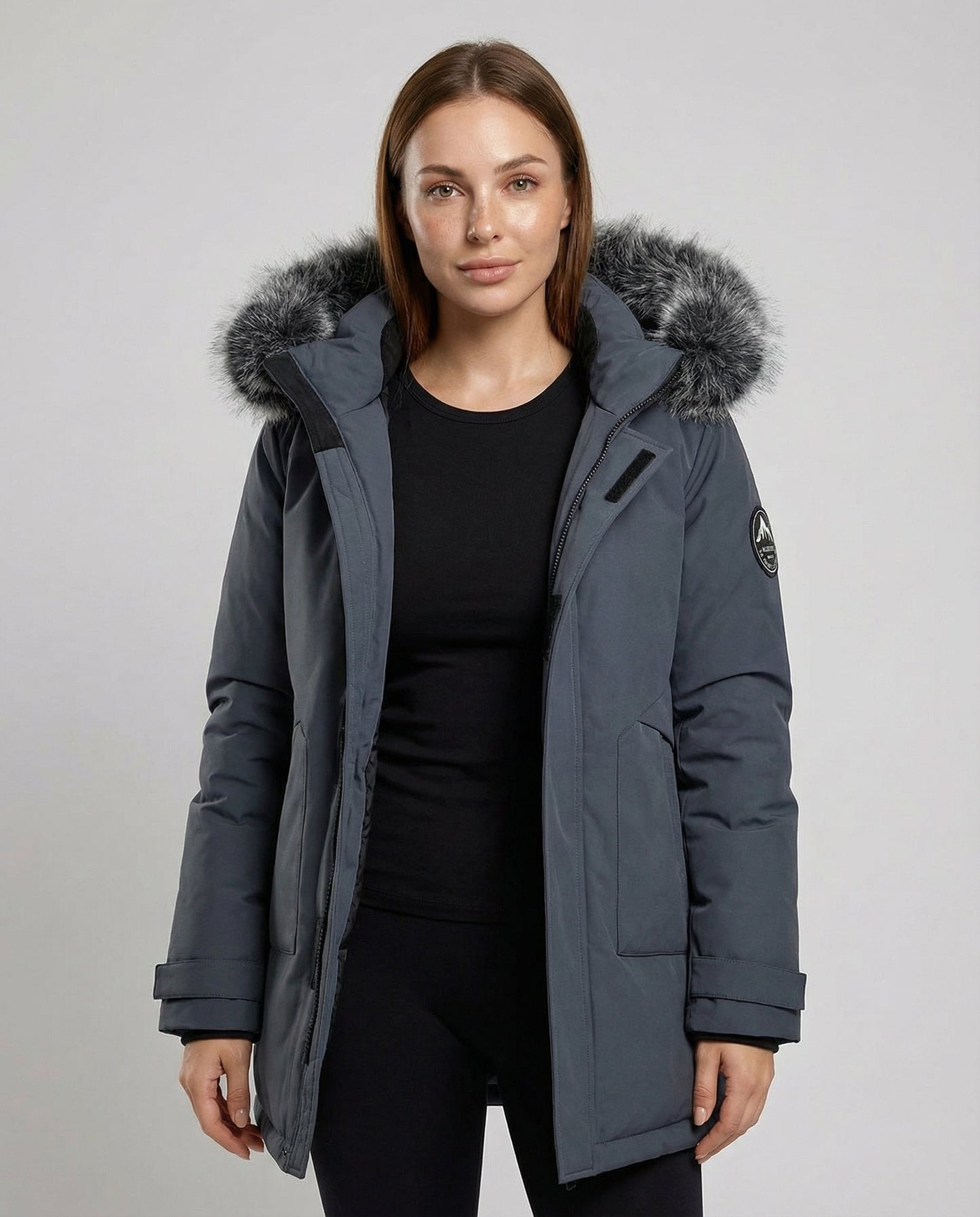 Damen Winterparka Mit Kapuze - Eveloria