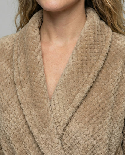 Damen Bademantel Kuschelweich