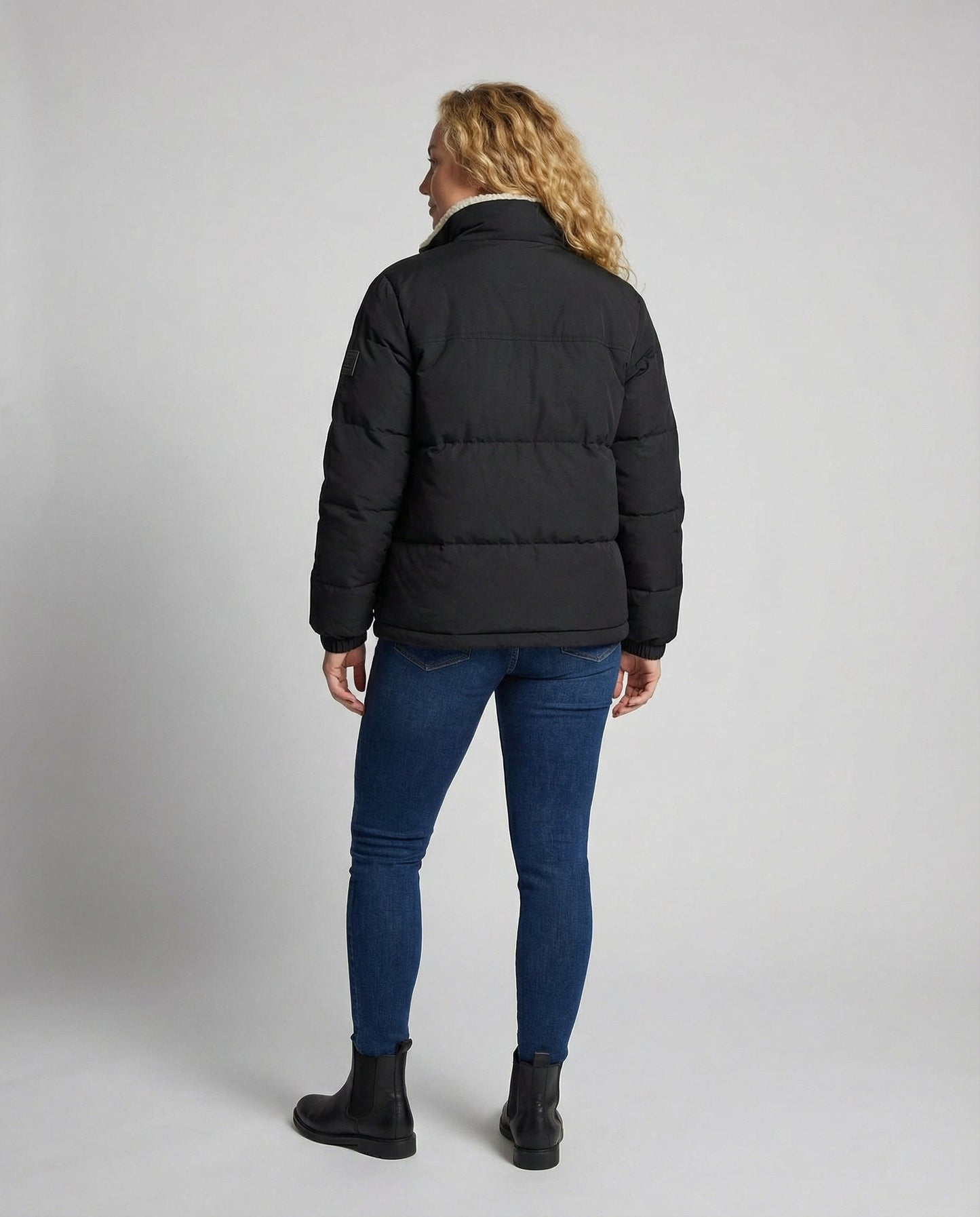 Damen Steppjacke Gefüttert Winter