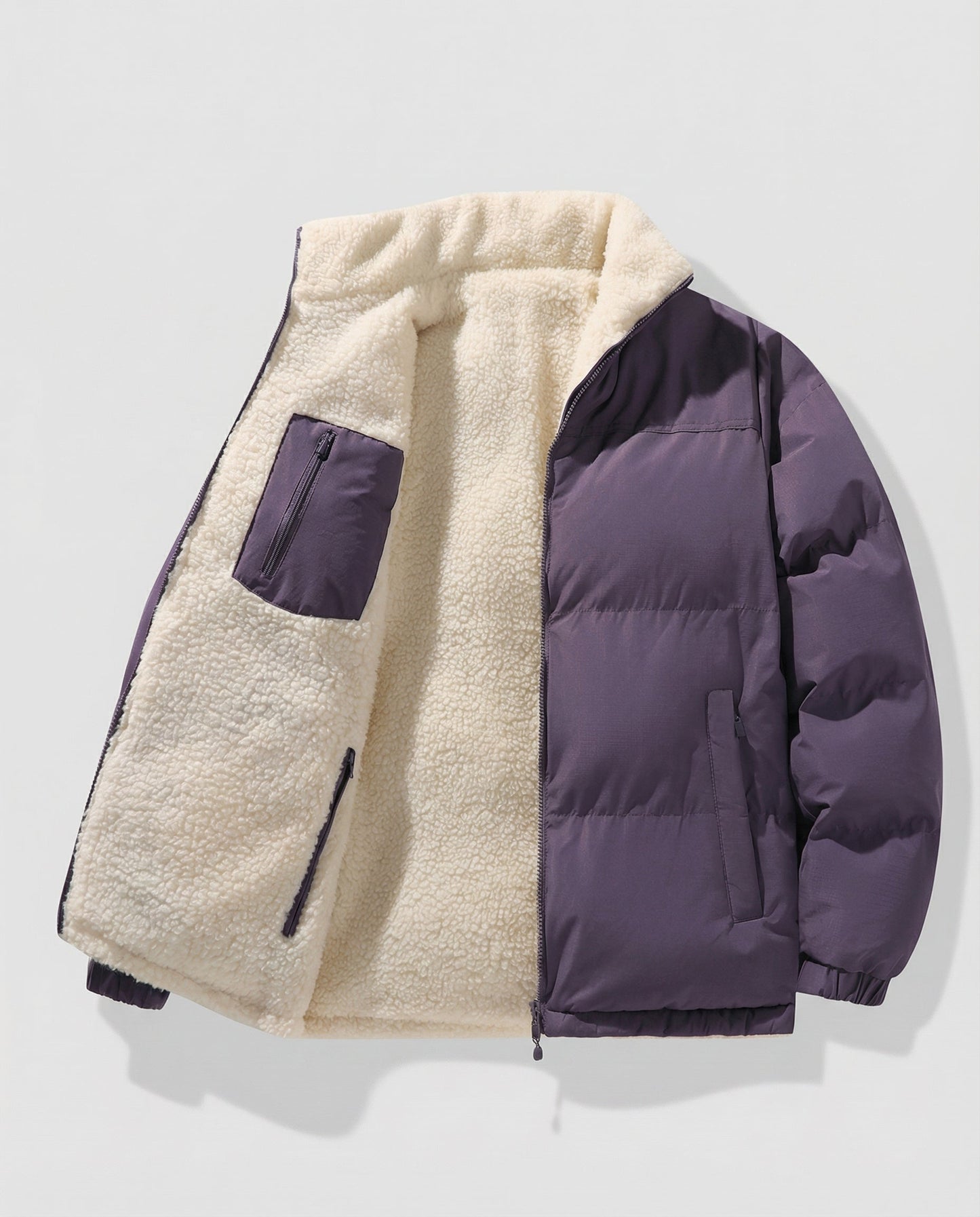 Damen Steppjacke Gefüttert Winter