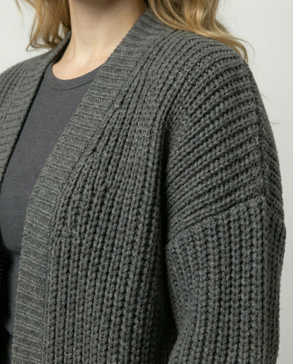 Damen Oversized Strickmantel