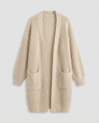 Damen Oversized Strickmantel