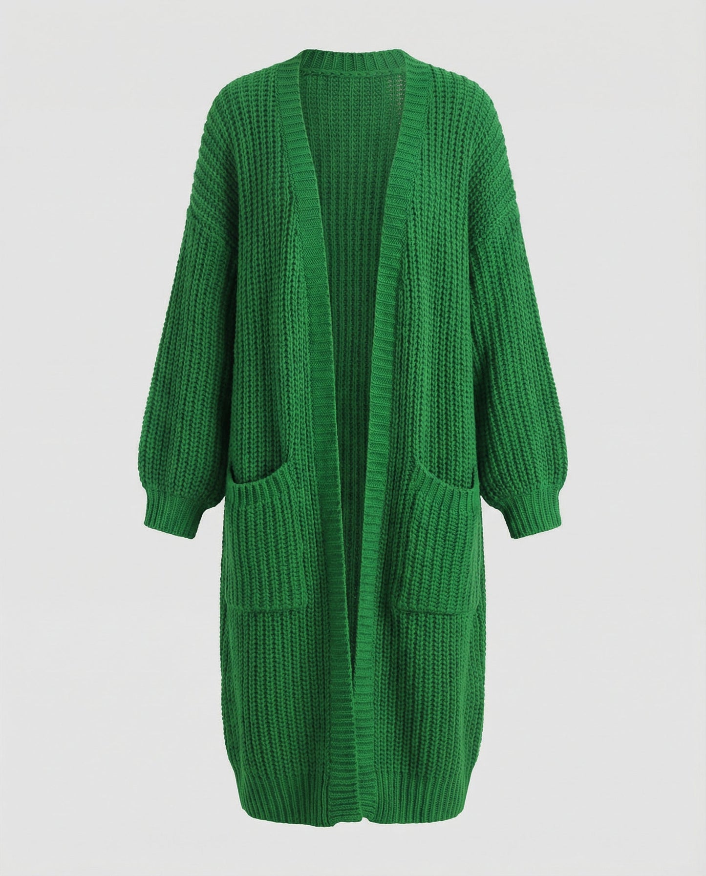 Damen Oversized Strickmantel